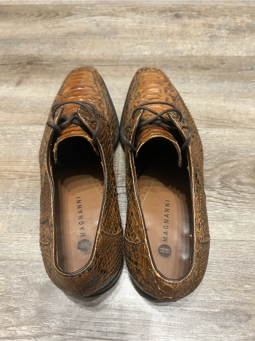Magnanni handcrafted derbies